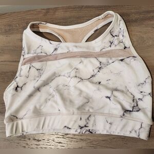 Buffbunny marble collection sports bra